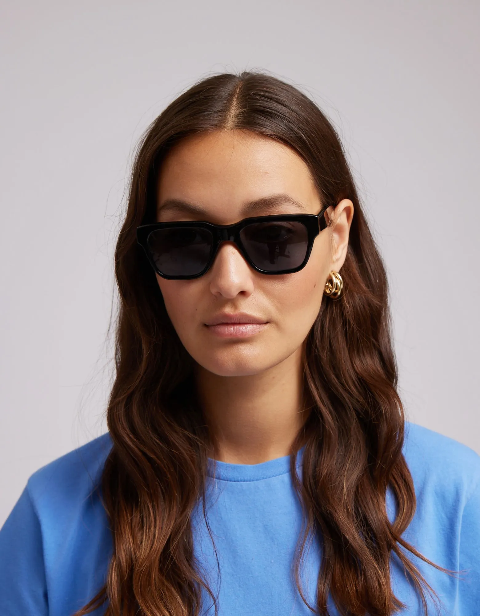 Sunglass 03 - Soft Yellow - Blue
