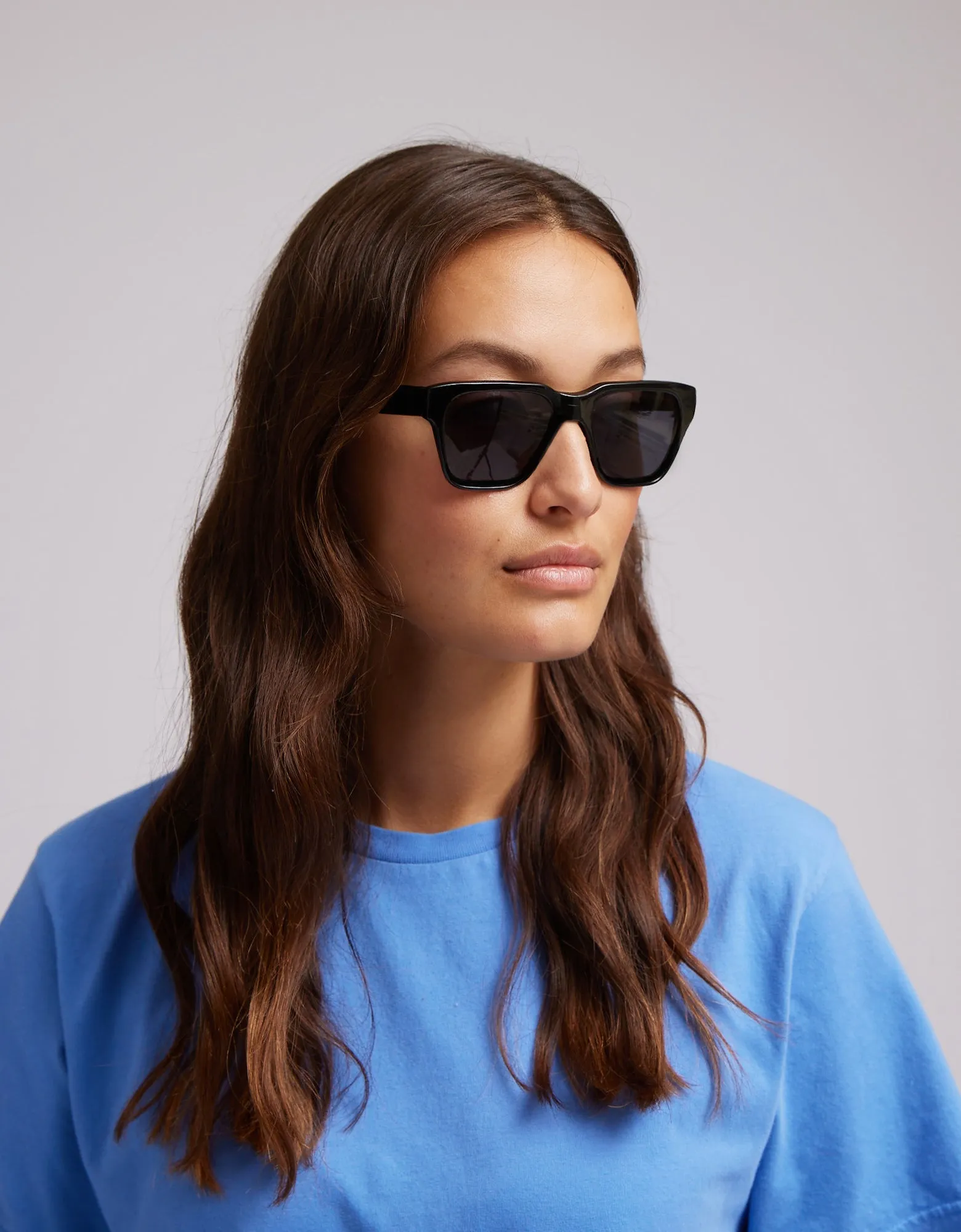 Sunglass 03 - Soft Yellow - Blue