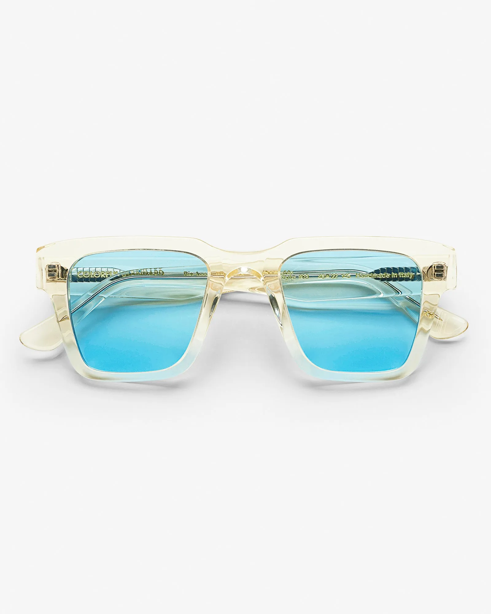 Sunglass 03 - Soft Yellow - Blue