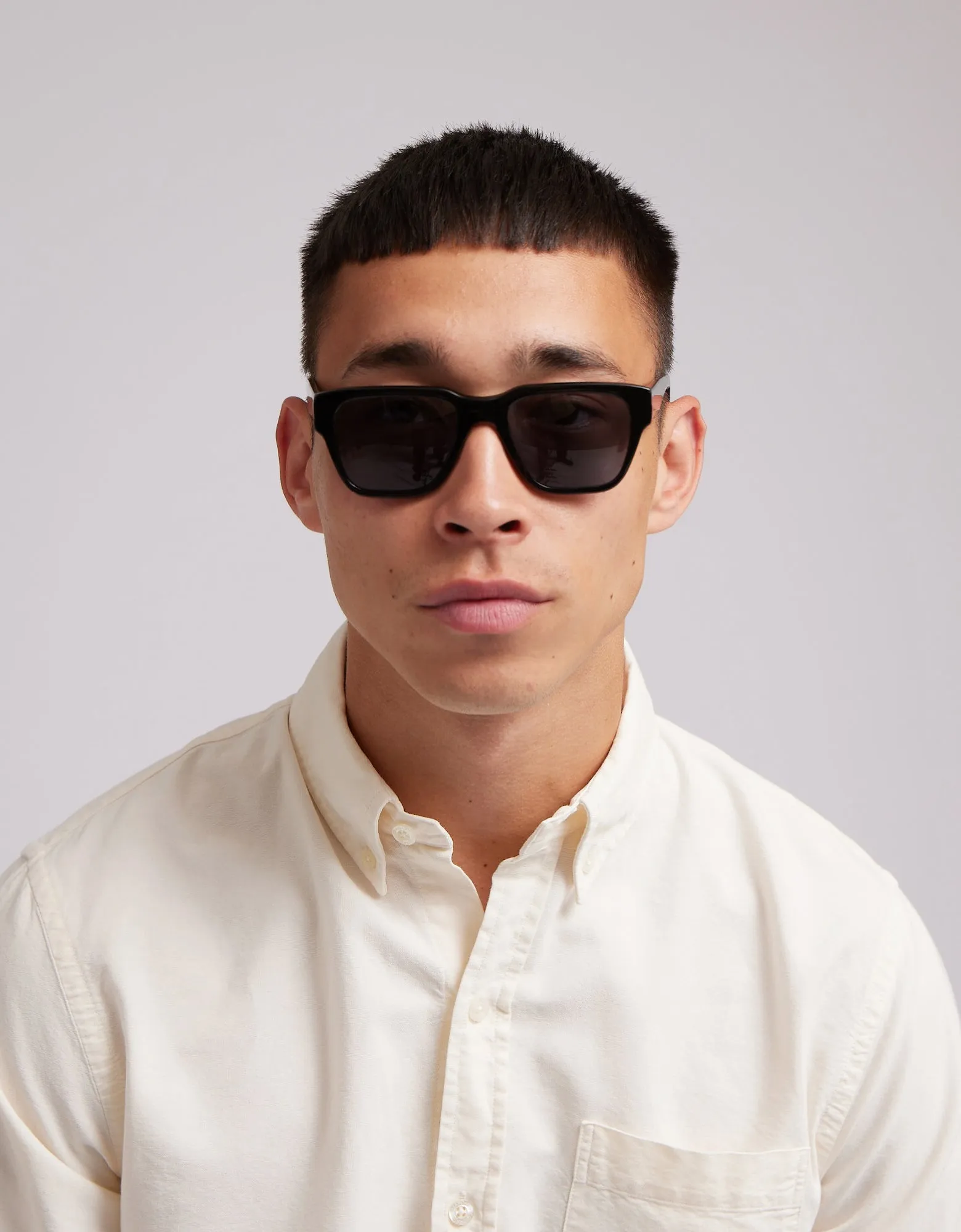 Sunglass 03 - Soft Yellow - Blue