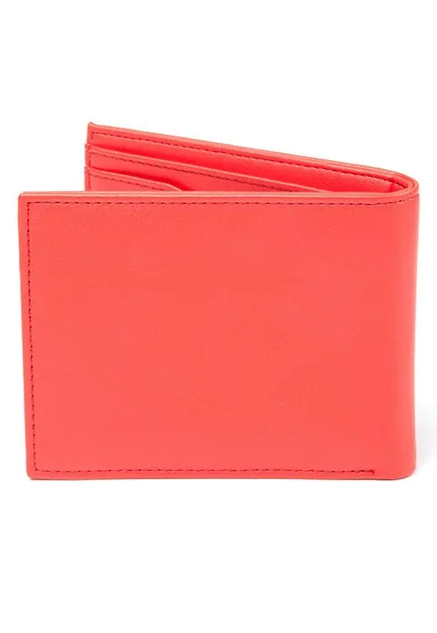 Super Mario - Red Bifold With Symbol Embroidery - Wallet
