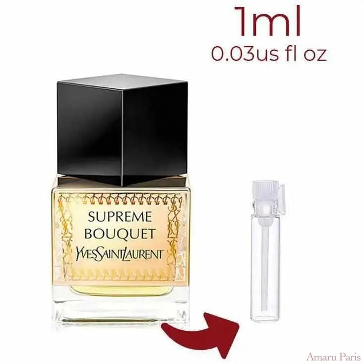 Supreme Bouquet Yves Saint Laurent for women and men Decant Fragrance Samples