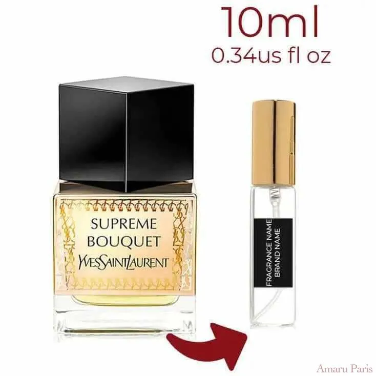 Supreme Bouquet Yves Saint Laurent for women and men Decant Fragrance Samples