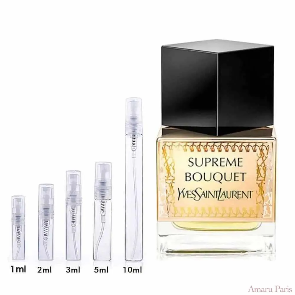 Supreme Bouquet Yves Saint Laurent for women and men Decant Fragrance Samples