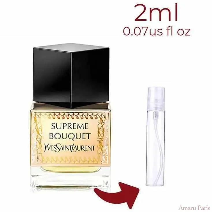 Supreme Bouquet Yves Saint Laurent for women and men Decant Fragrance Samples