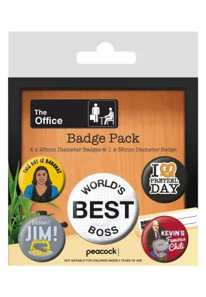 The Office - Famous Quotes - Button Set