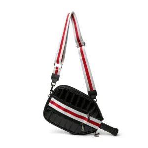Think Royln Crossbody Pickleball Bag - Pearl Black