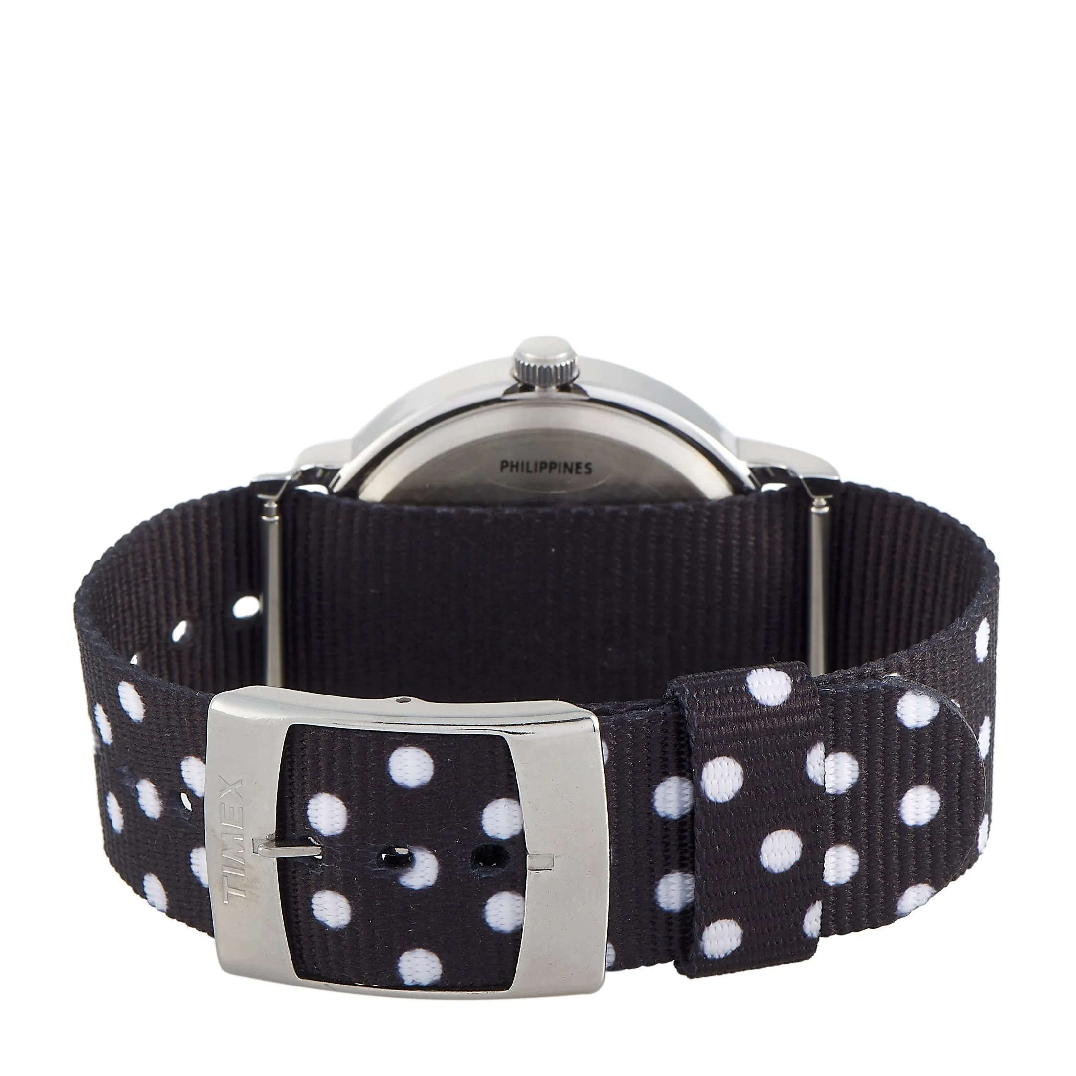 Timex Weekender Black Polka Dot Watch TW2R63000