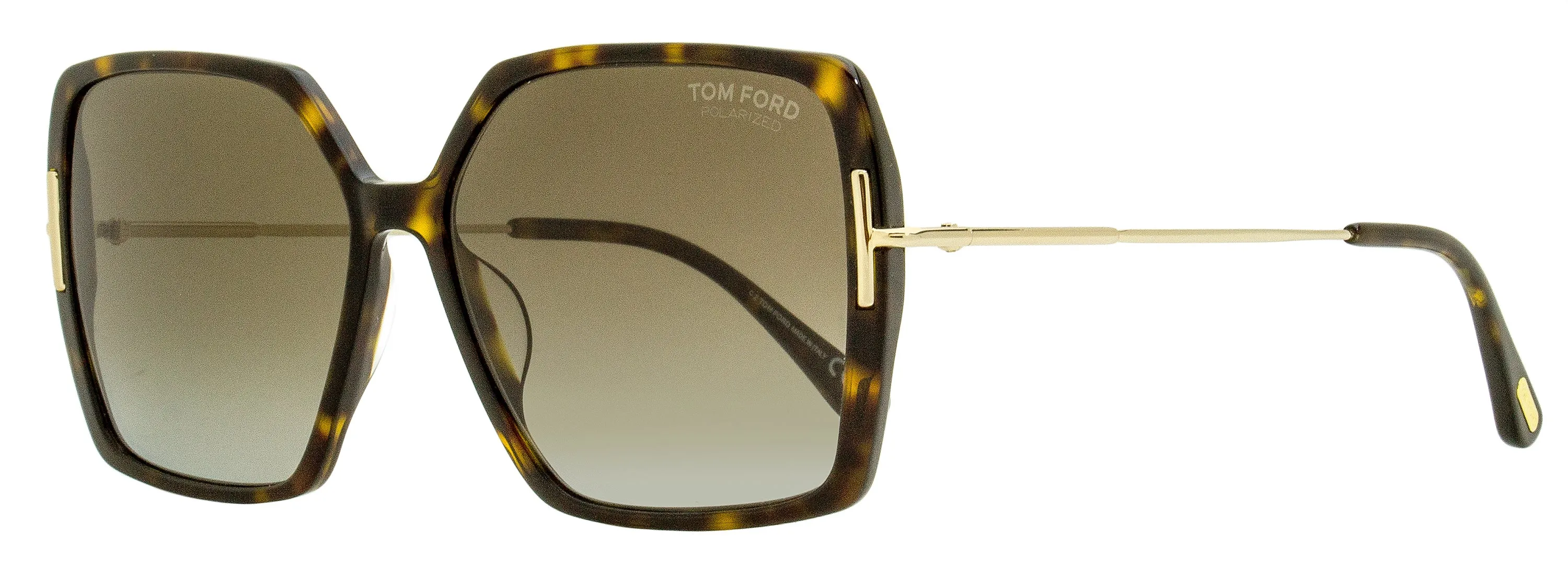 Tom Ford Women's Joanna Butterfly Sunglasses TF1039 52H Havana/Gold 59mm