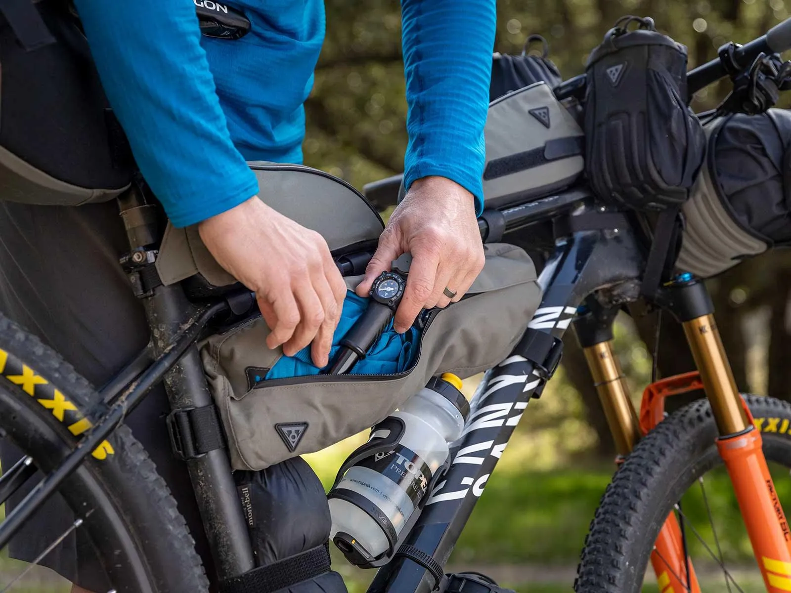 Topeak Midloader Top Tube Bag (Green)
