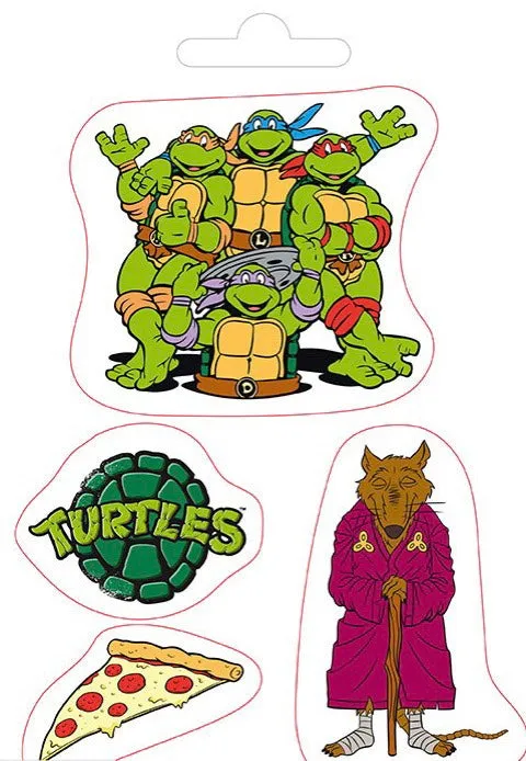 Turtles - Turtles & Splinter - Sticker