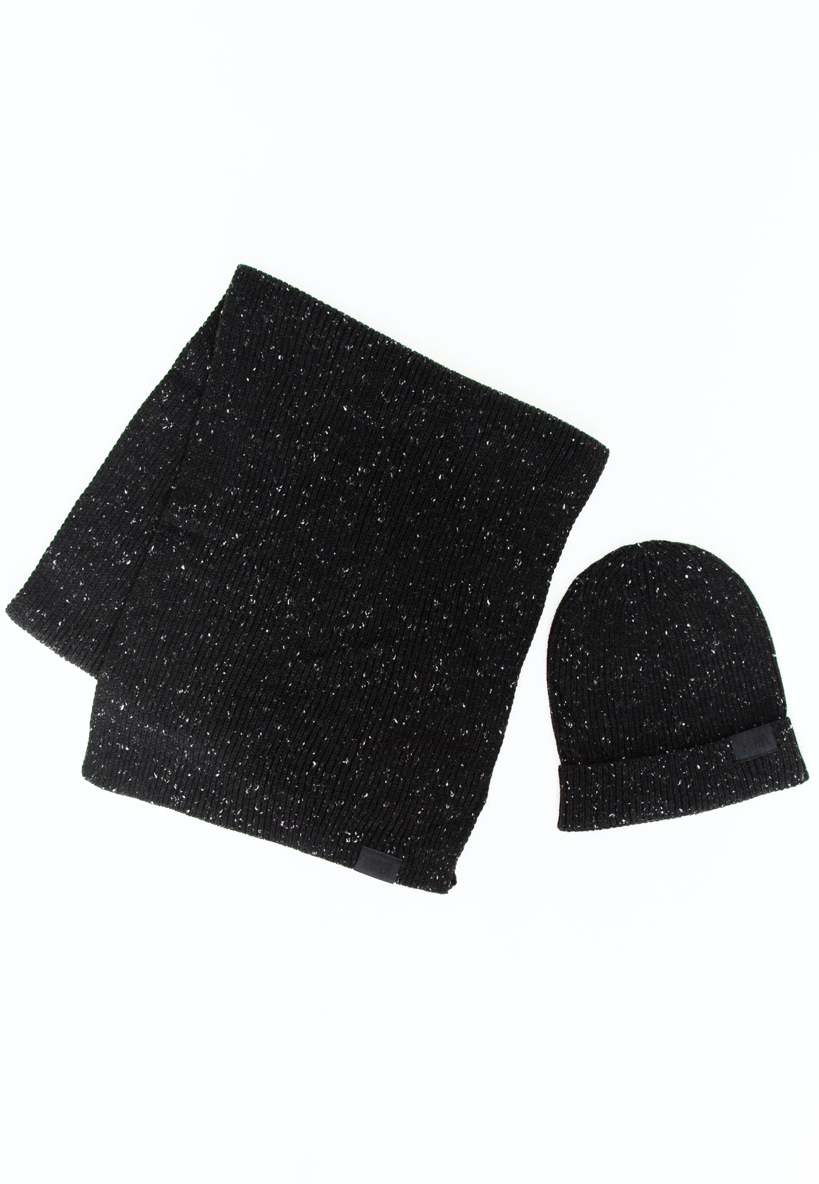 Urban Classics - Nap Yarn Charcoal/White - Knit Set