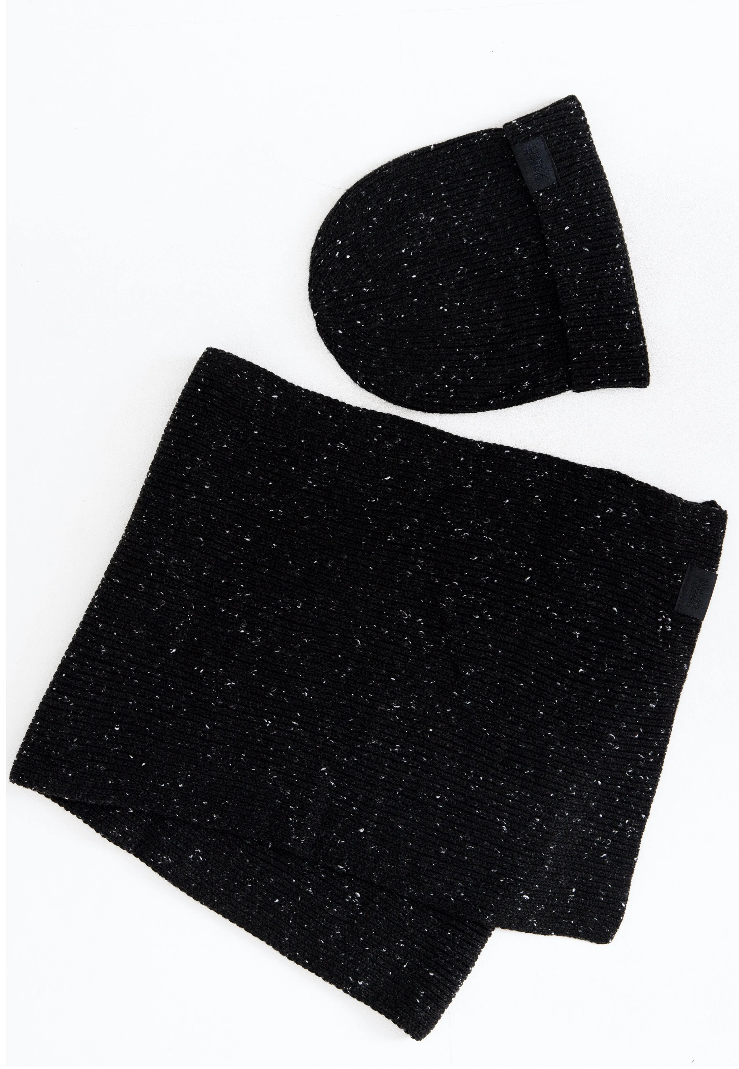 Urban Classics - Nap Yarn Charcoal/White - Knit Set