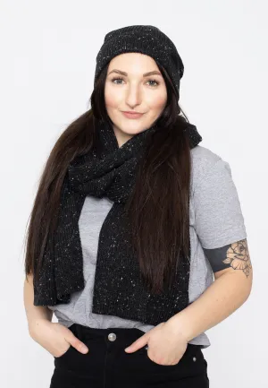 Urban Classics - Nap Yarn Charcoal/White - Knit Set
