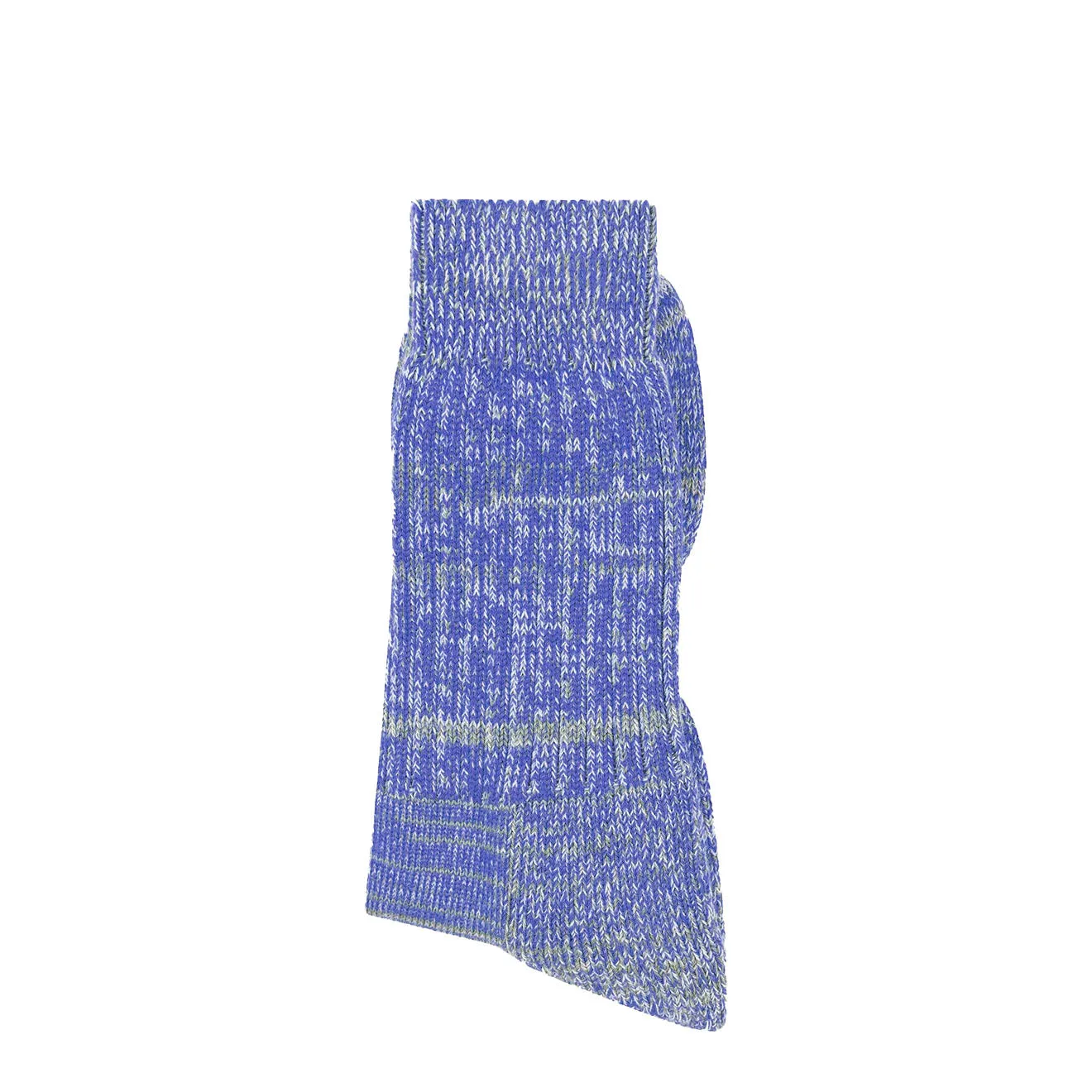 Uskees 4006 Organic Cotton Sock Ultra Blue Mix