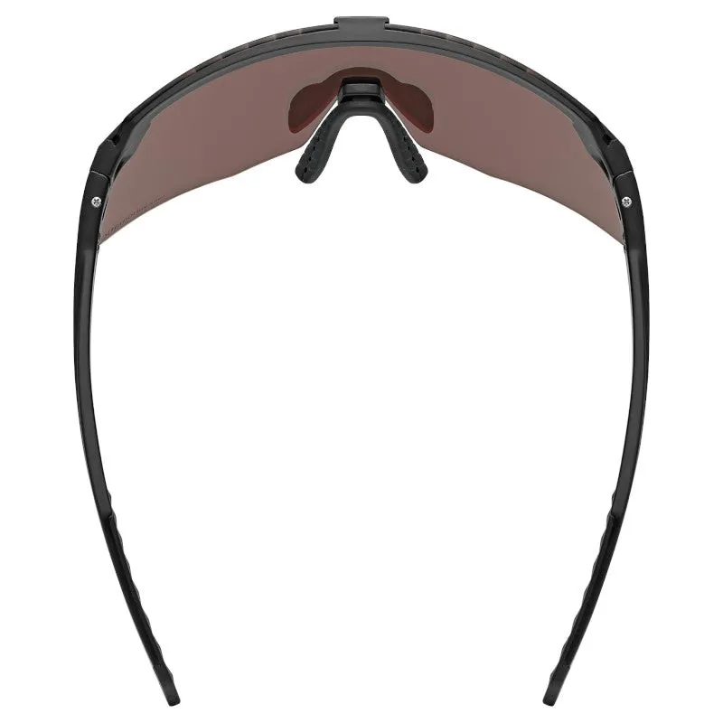 Uvex Pace Stage S CV goggles - Black Matt Mirror pink