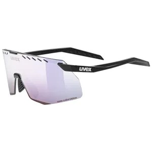 Uvex Pace Stage S CV goggles - Black Matt Mirror pink
