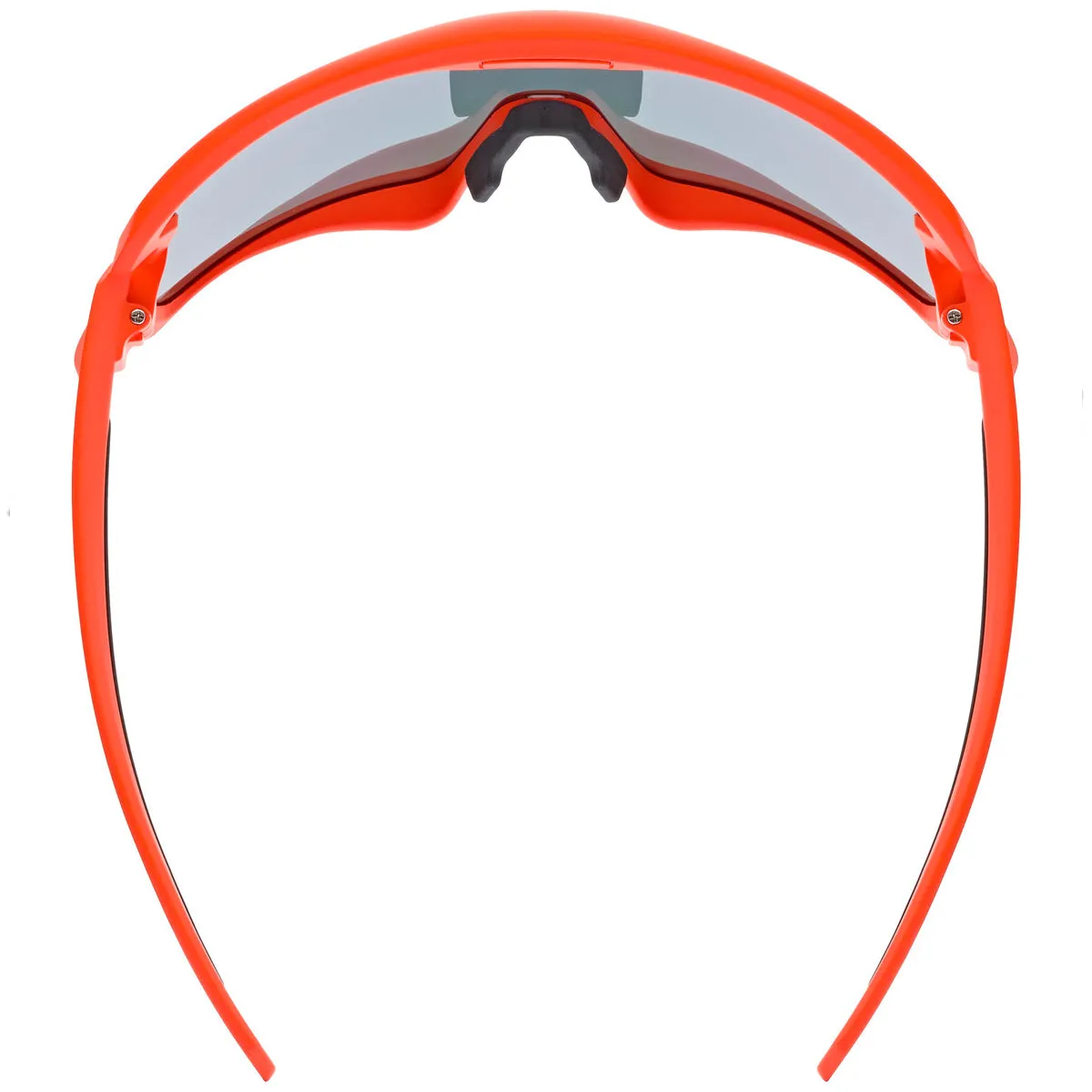 Uvex Sportstyle 231 glasses - Orange matt Mirror green
