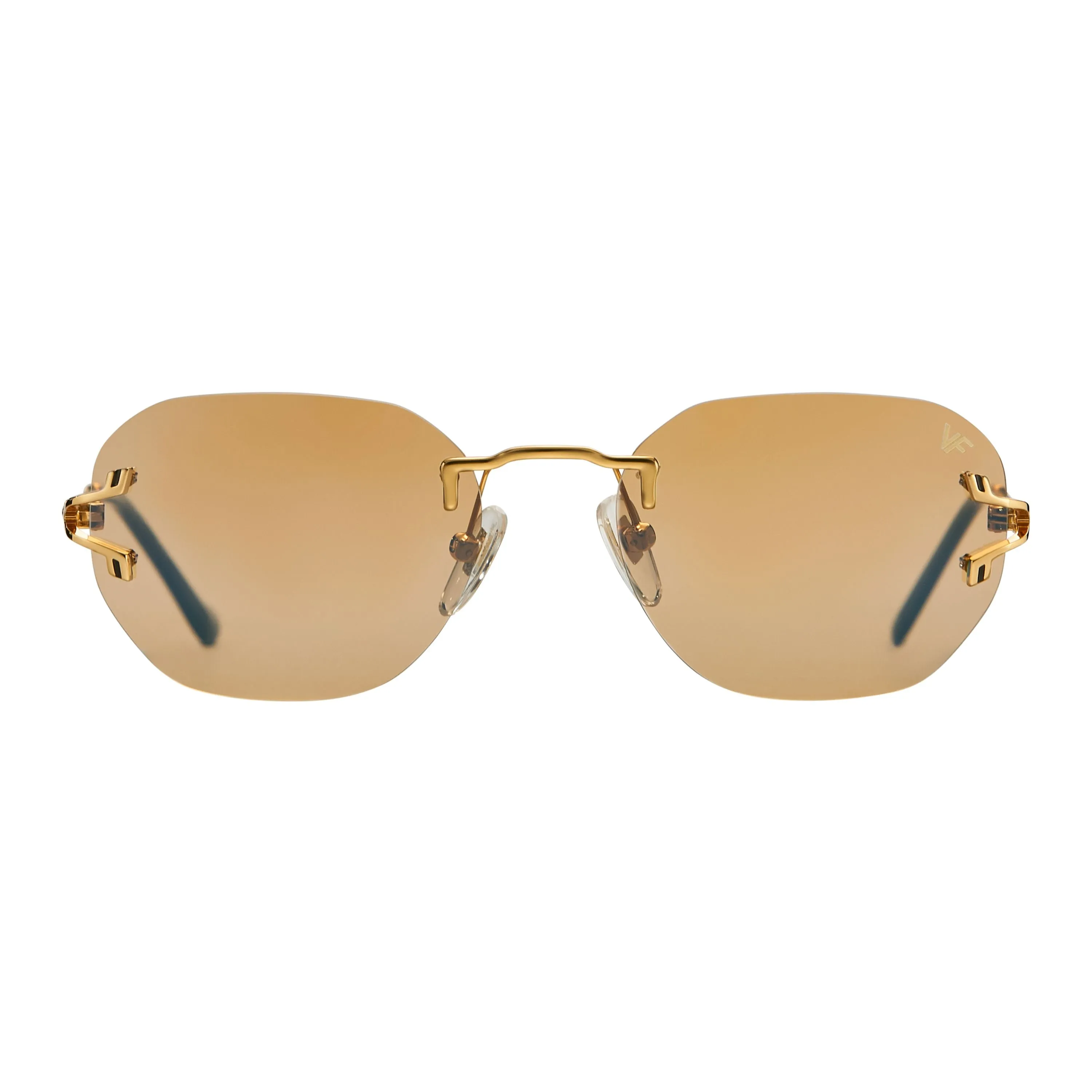 V-Decor Rimless Drill Mount 24KT Gold