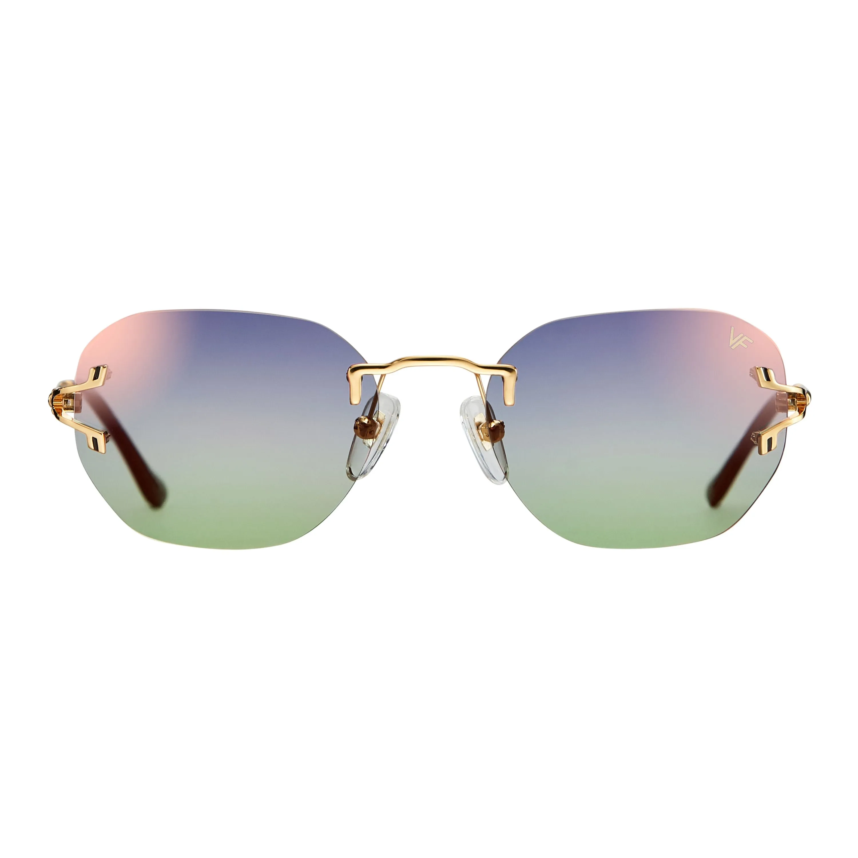 V-Decor Rimless Drill Mount 24KT Gold