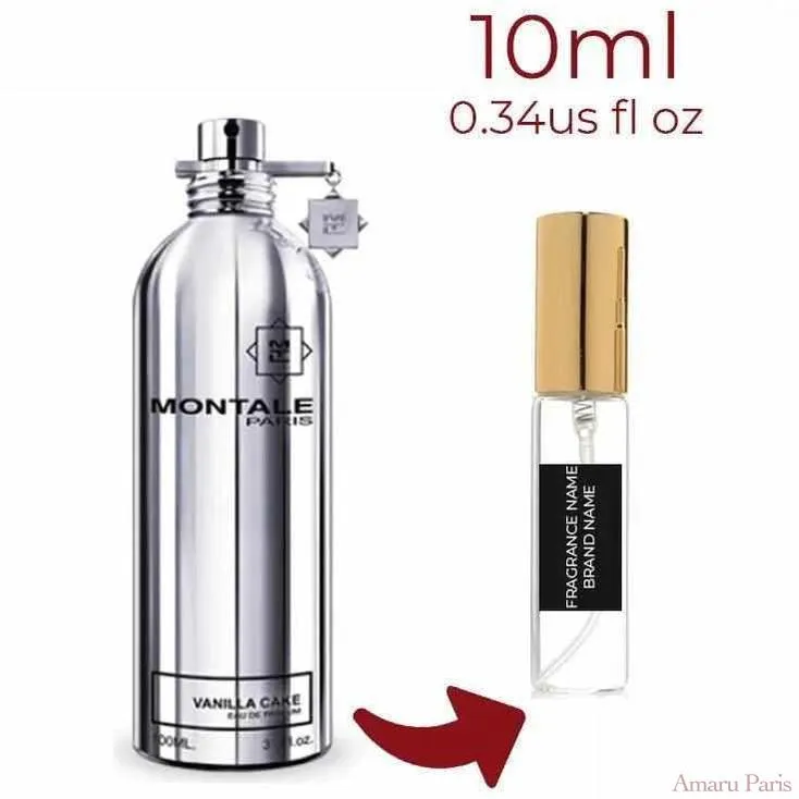 Vanilla Cake Montale for women and men Decant Fragrance Samples