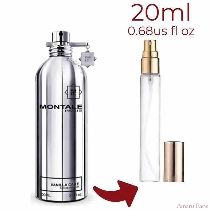 Vanilla Cake Montale for women and men Decant Fragrance Samples