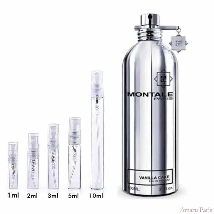 Vanilla Cake Montale for women and men Decant Fragrance Samples