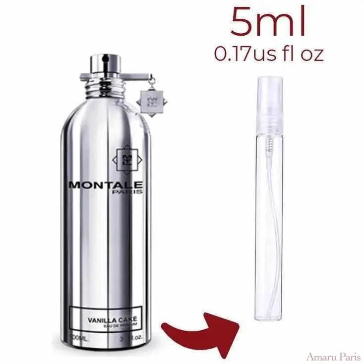 Vanilla Cake Montale for women and men Decant Fragrance Samples
