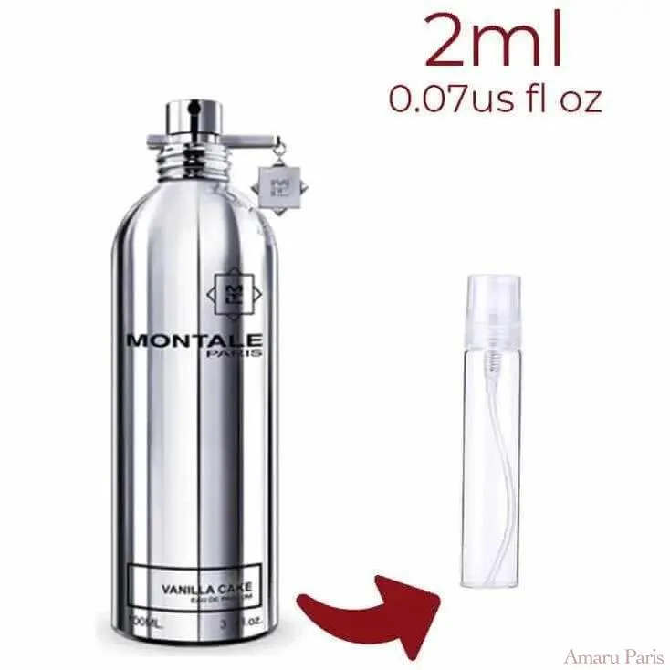 Vanilla Cake Montale for women and men Decant Fragrance Samples