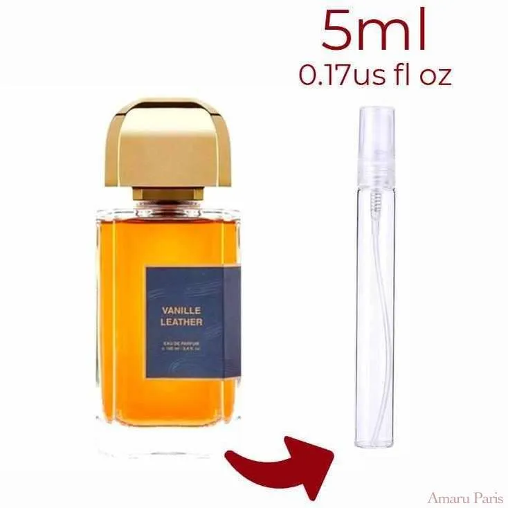 Vanille Leather BDK Parfums for women and men Decant Samples