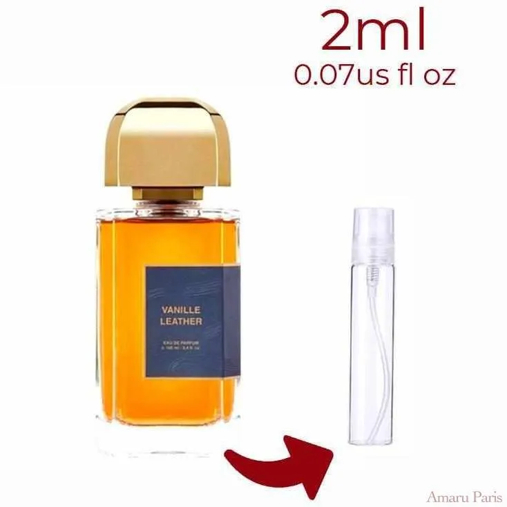 Vanille Leather BDK Parfums for women and men Decant Samples