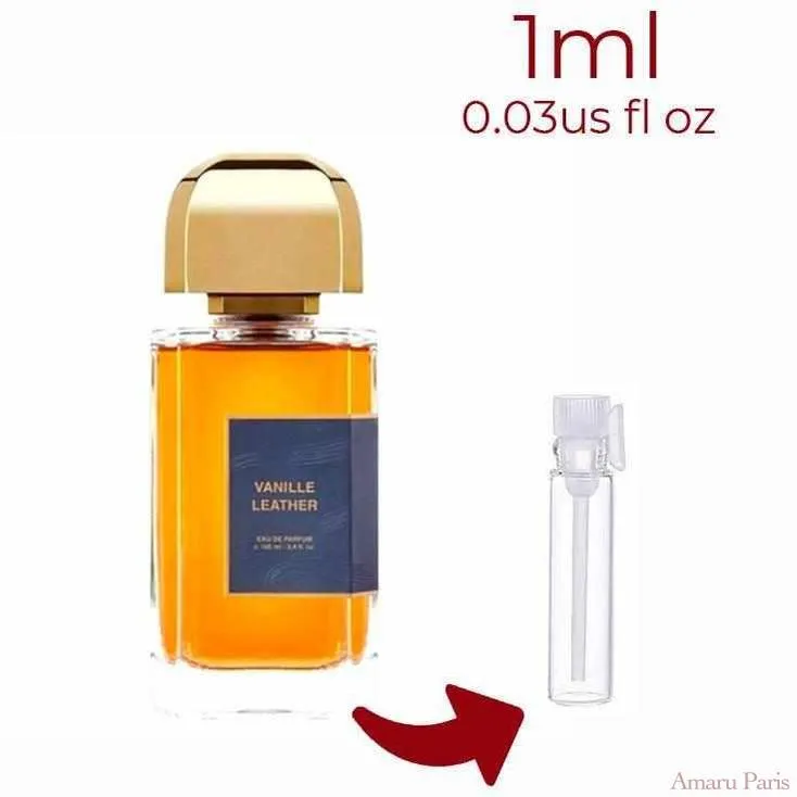 Vanille Leather BDK Parfums for women and men Decant Samples