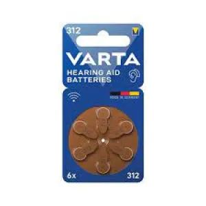 Varta Hearing Aid Batteries 312
