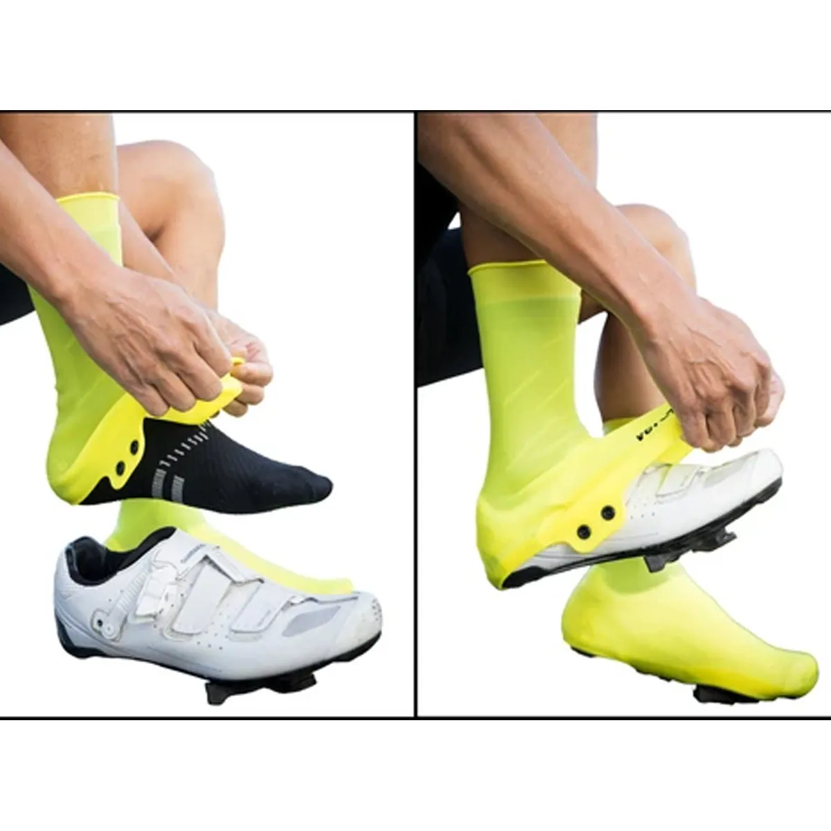 VeloToze Tall Road Snap shoecover - Black