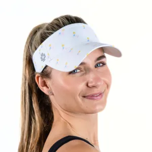 Vimhue Dink Responsibiy Visor - White