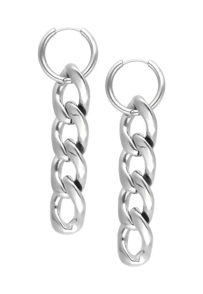 Wildcat - Little Chunky Silver - Earrings