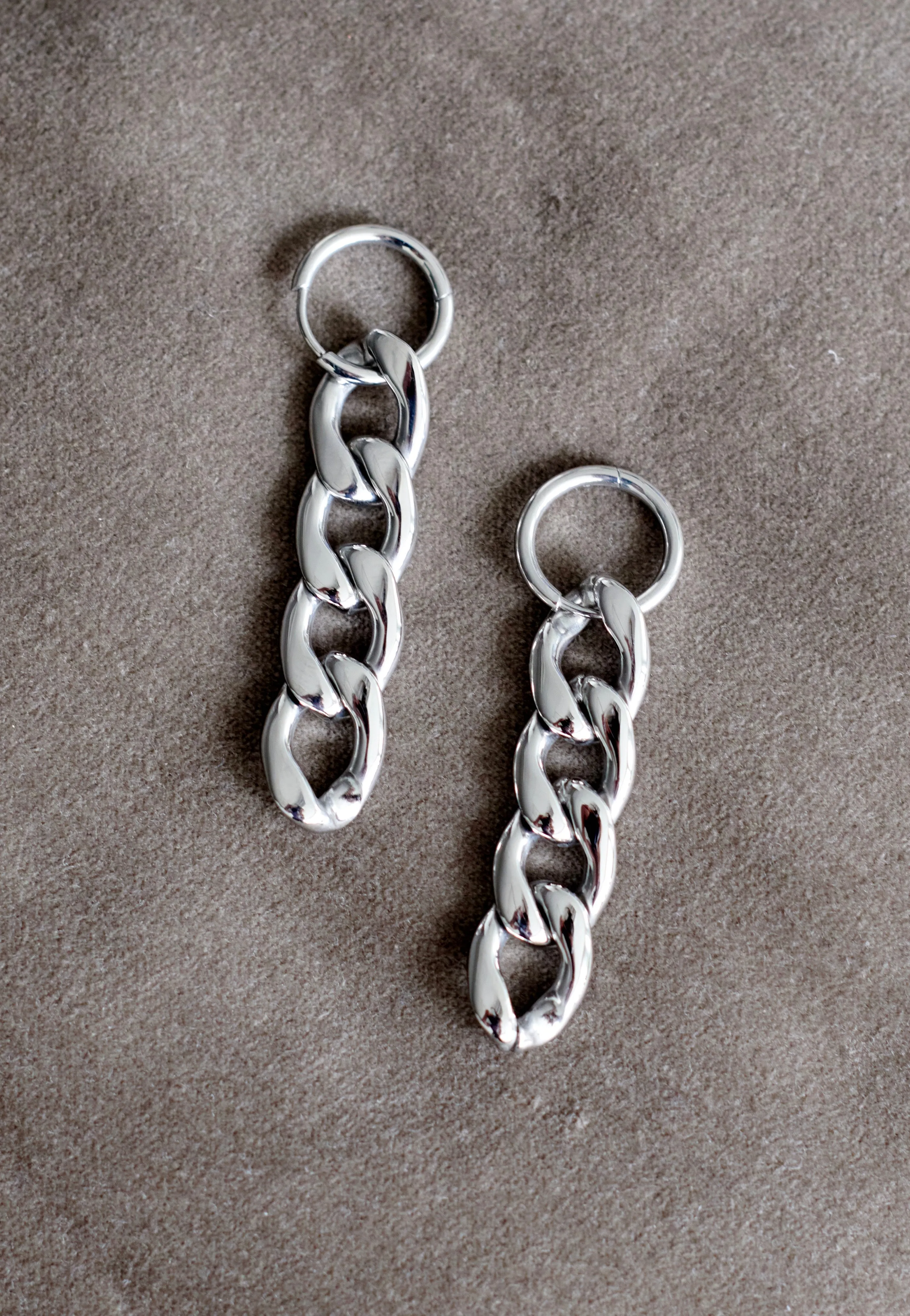 Wildcat - Little Chunky Silver - Earrings