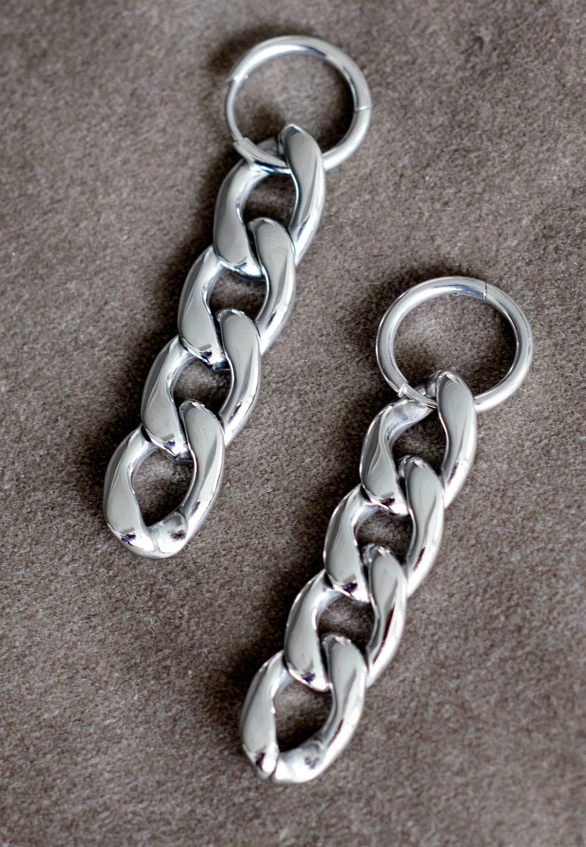 Wildcat - Little Chunky Silver - Earrings