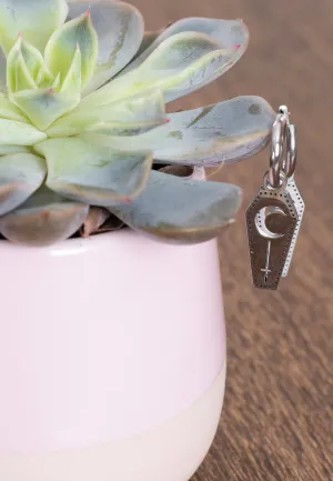 Wildcat - Little Moon Coffin Silver - Earrings