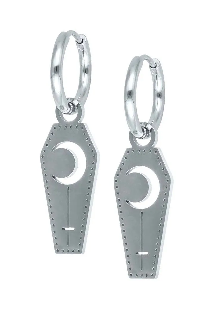 Wildcat - Little Moon Coffin Silver - Earrings