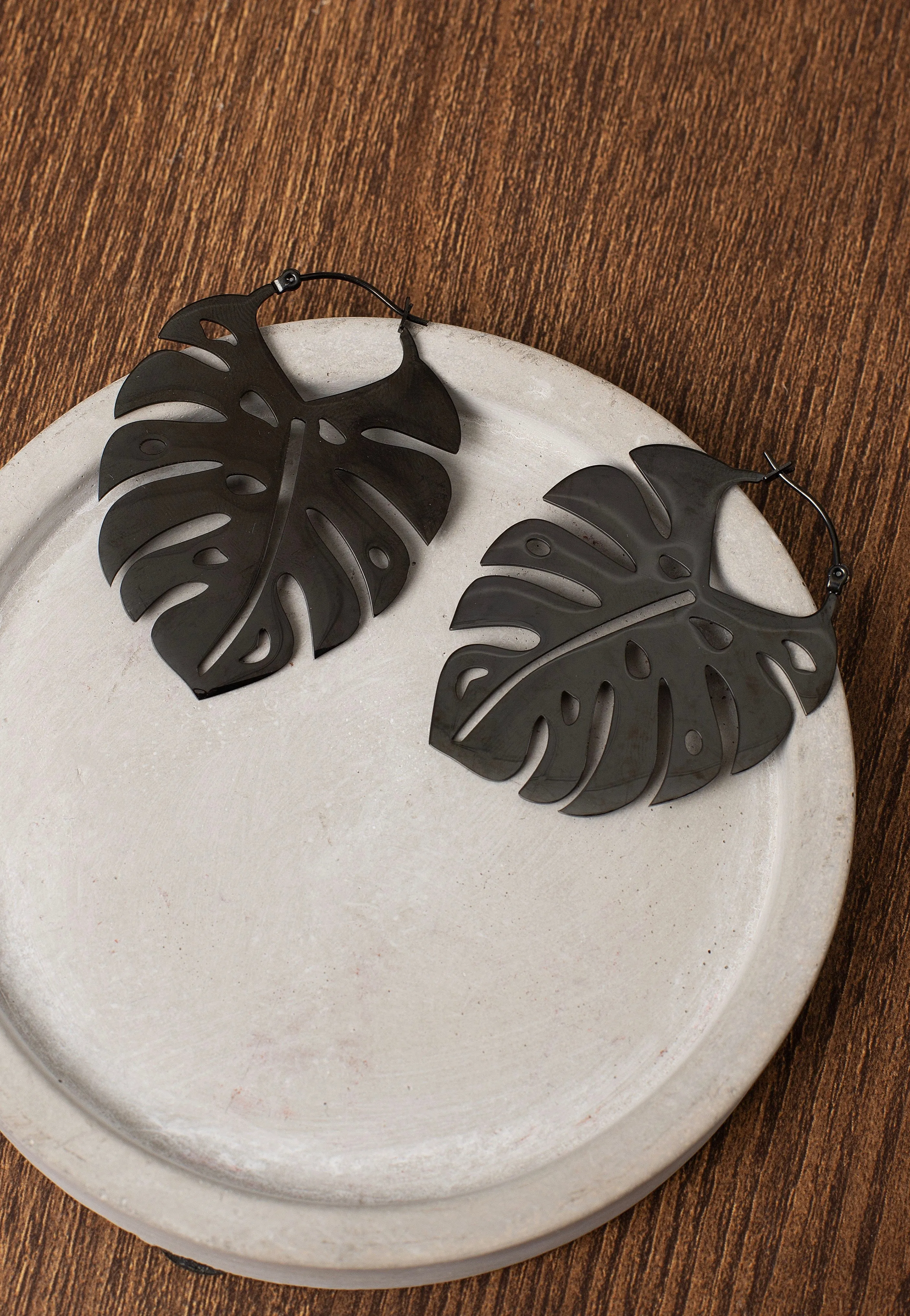 Wildcat - Monstera Leaf - Earrings