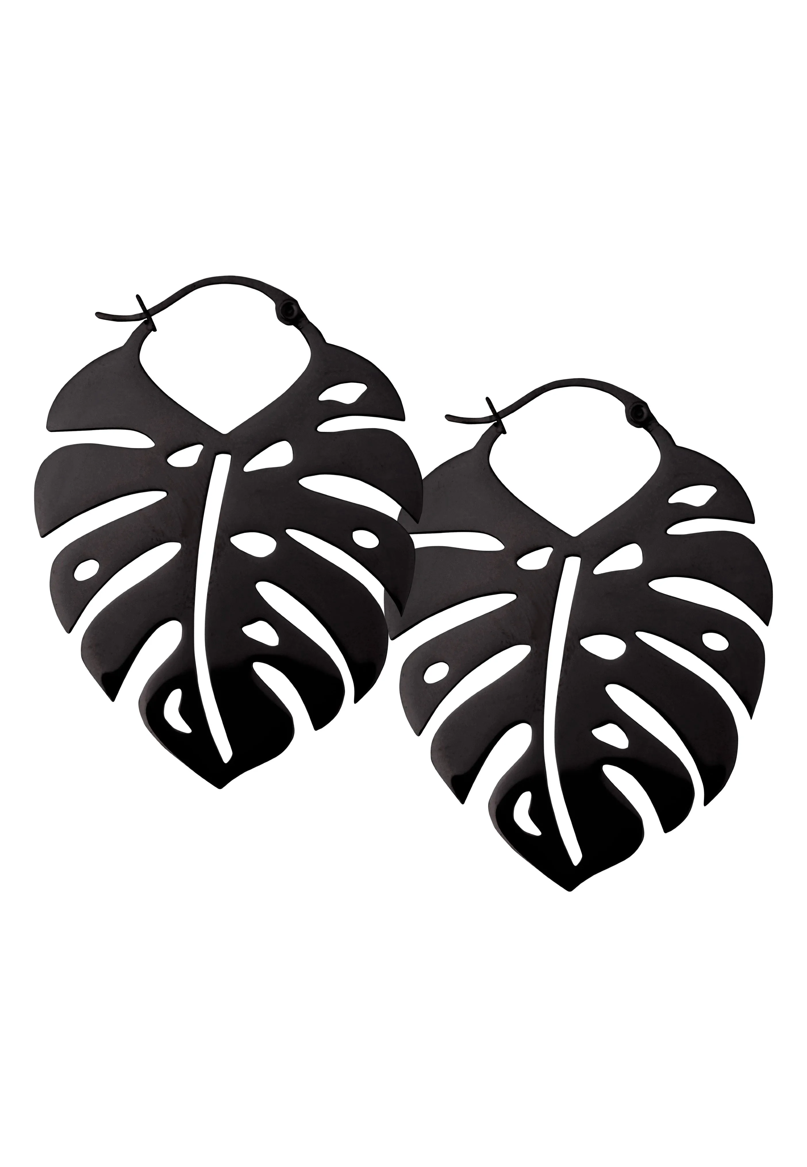 Wildcat - Monstera Leaf - Earrings