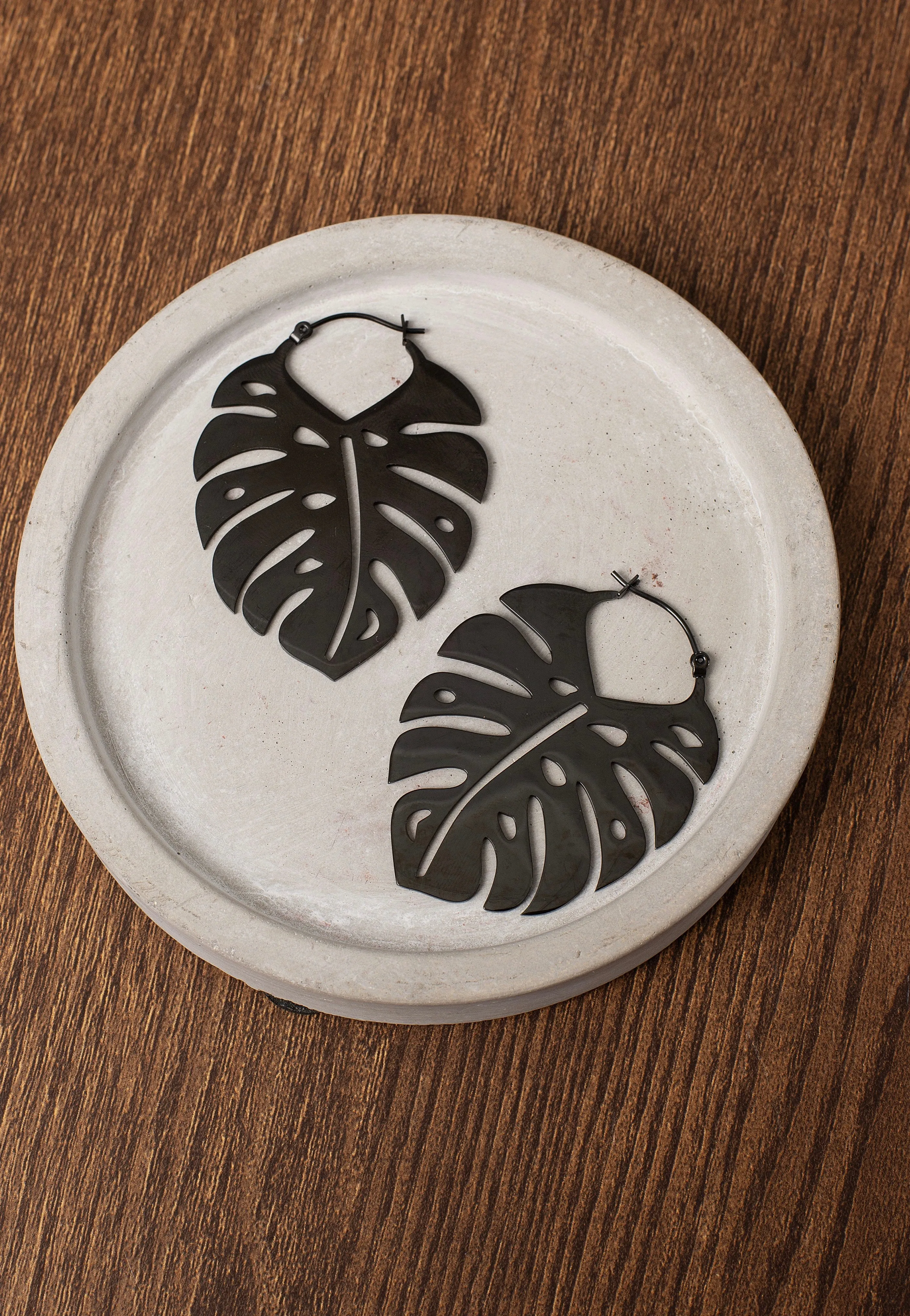 Wildcat - Monstera Leaf - Earrings