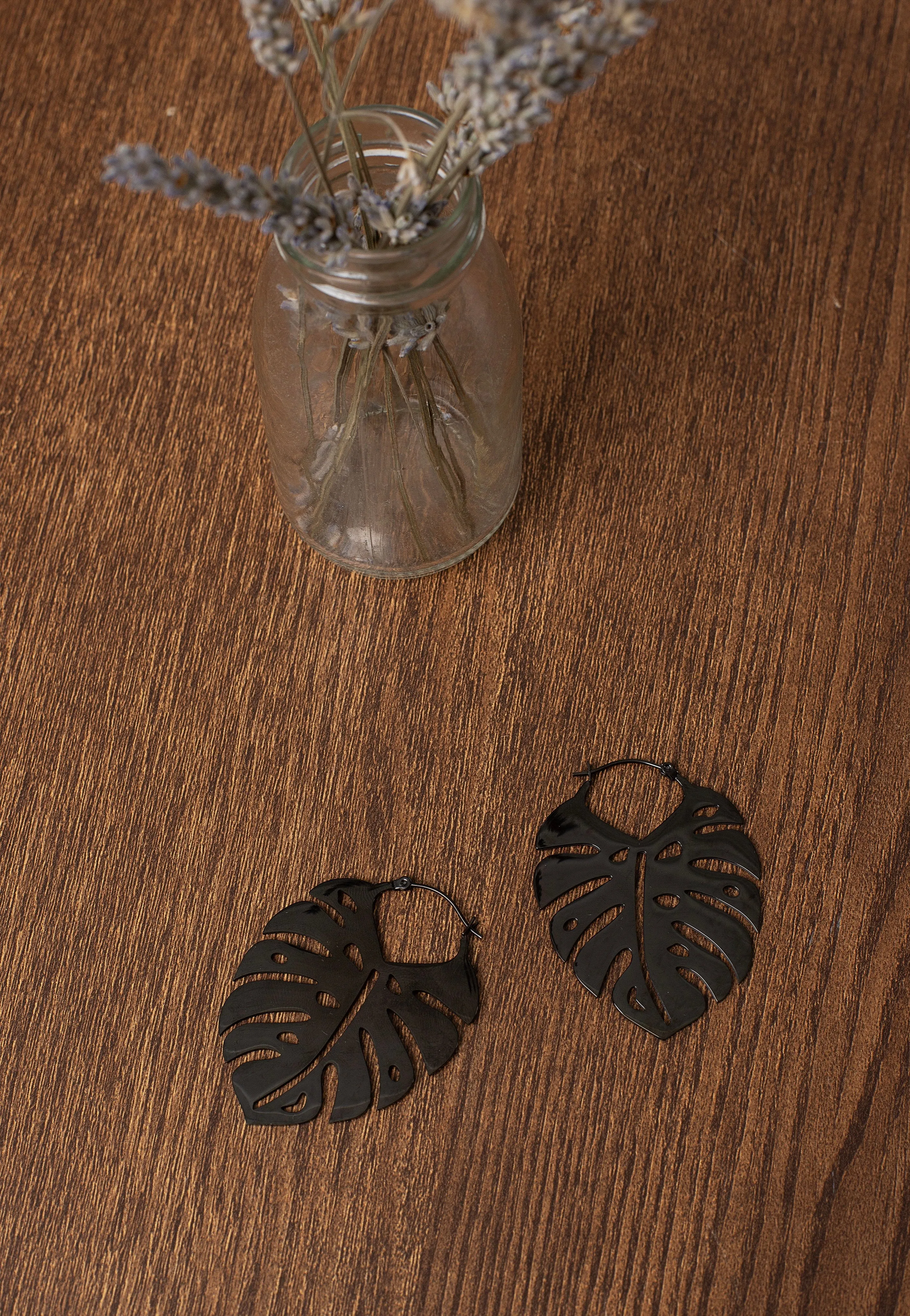 Wildcat - Monstera Leaf - Earrings