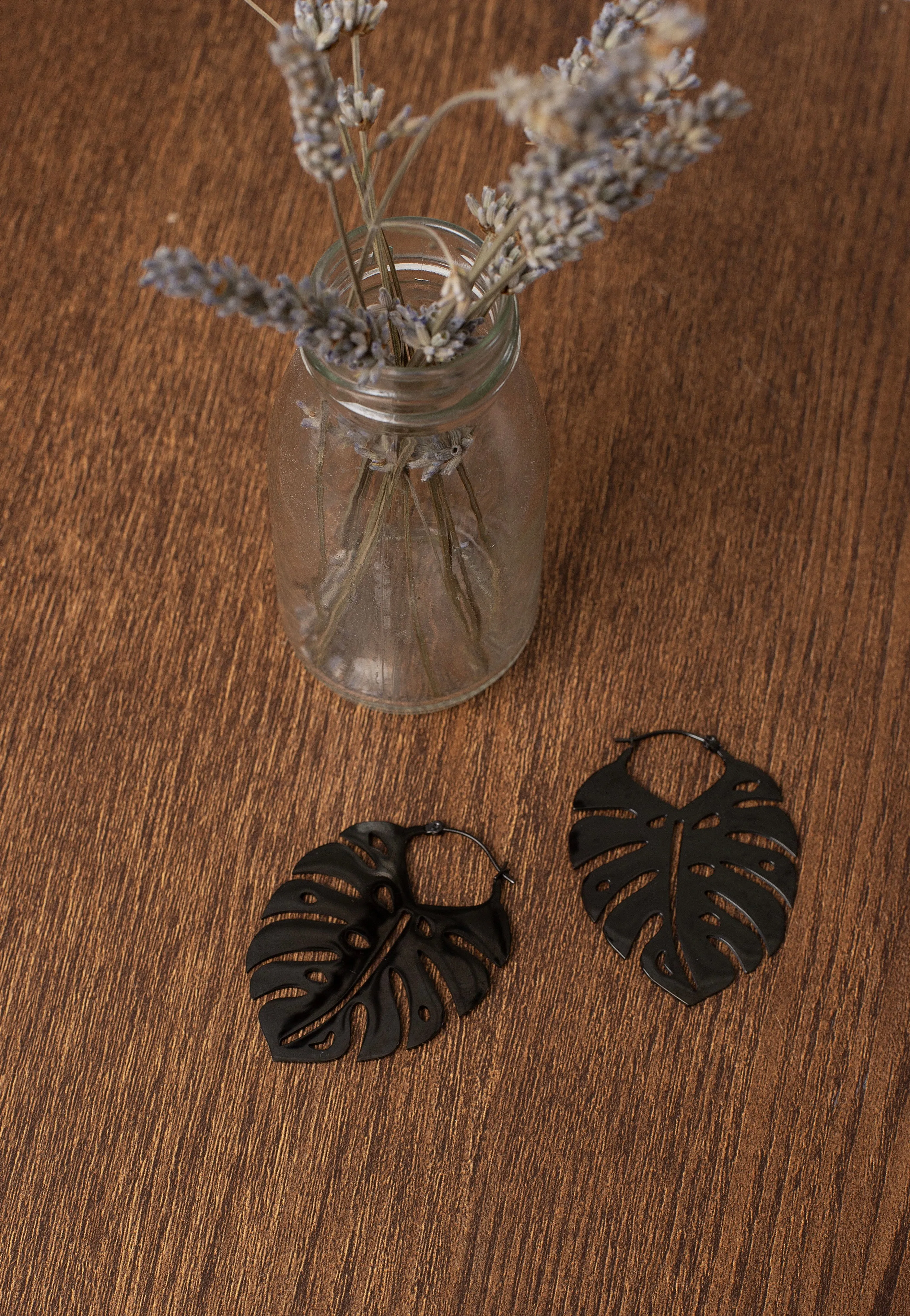 Wildcat - Monstera Leaf - Earrings