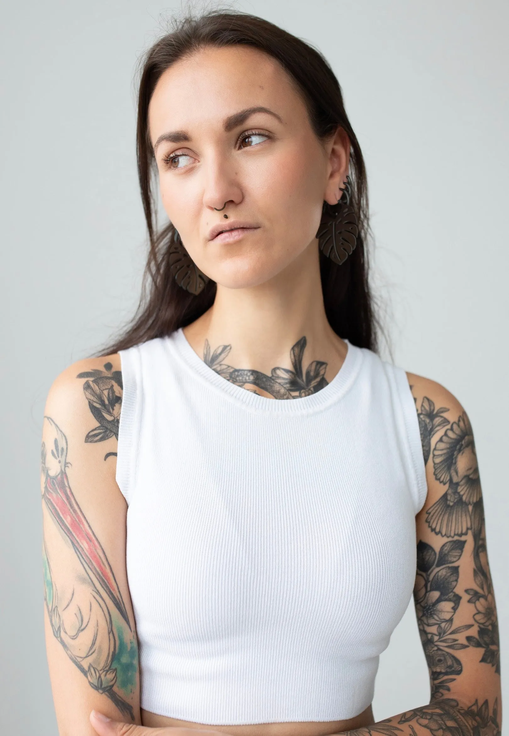 Wildcat - Monstera Leaf - Earrings