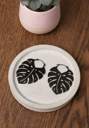 Wildcat - Monstera Leaf - Earrings