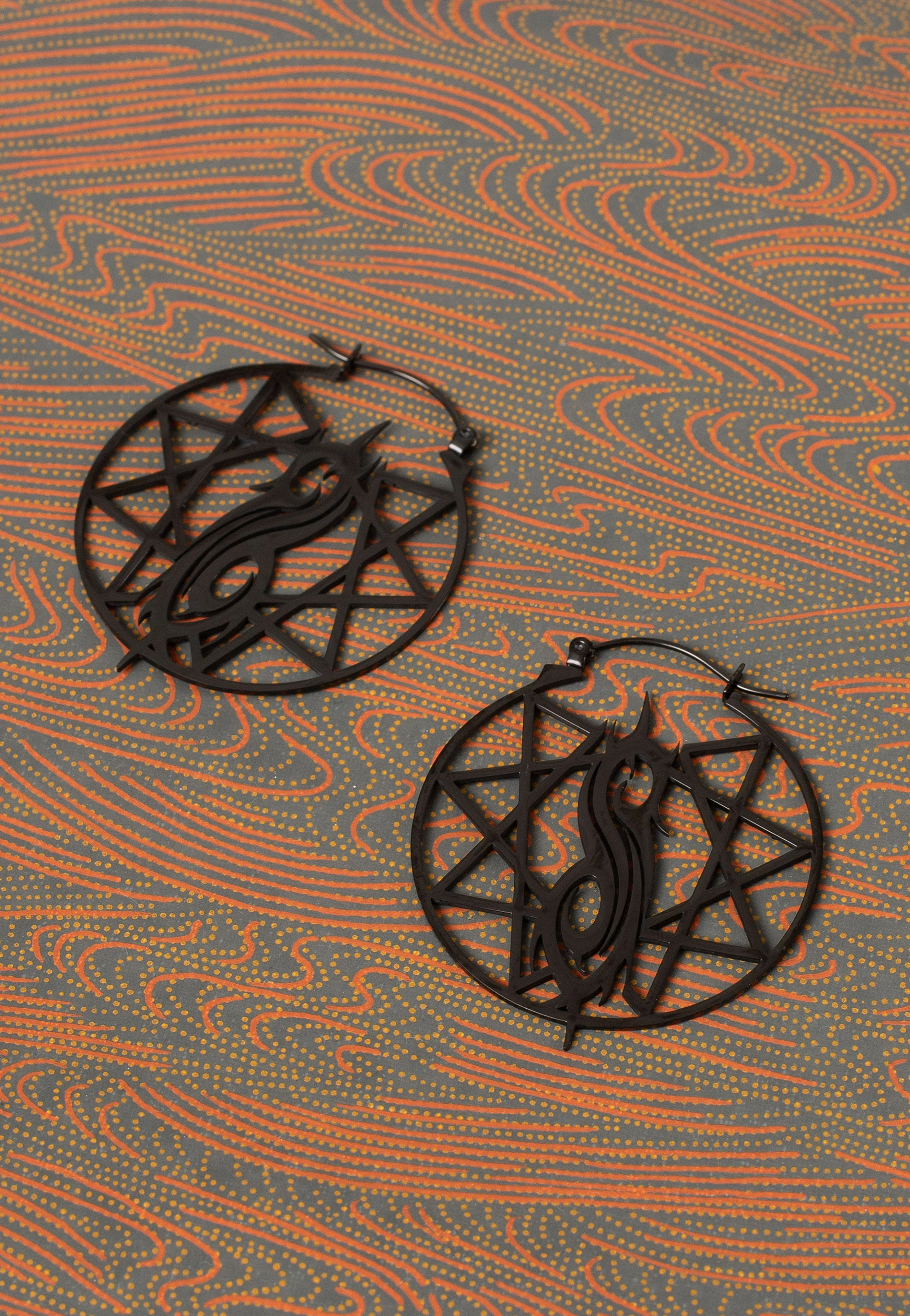 Wildcat x Slipknot - Nonagram Logo - Earrings