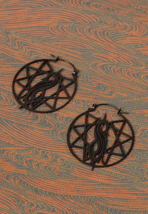 Wildcat x Slipknot - Nonagram Logo - Earrings