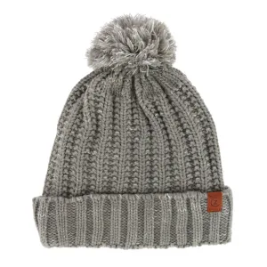 Women's Sherpa Lined Knit Winter Beanie Pom Hat